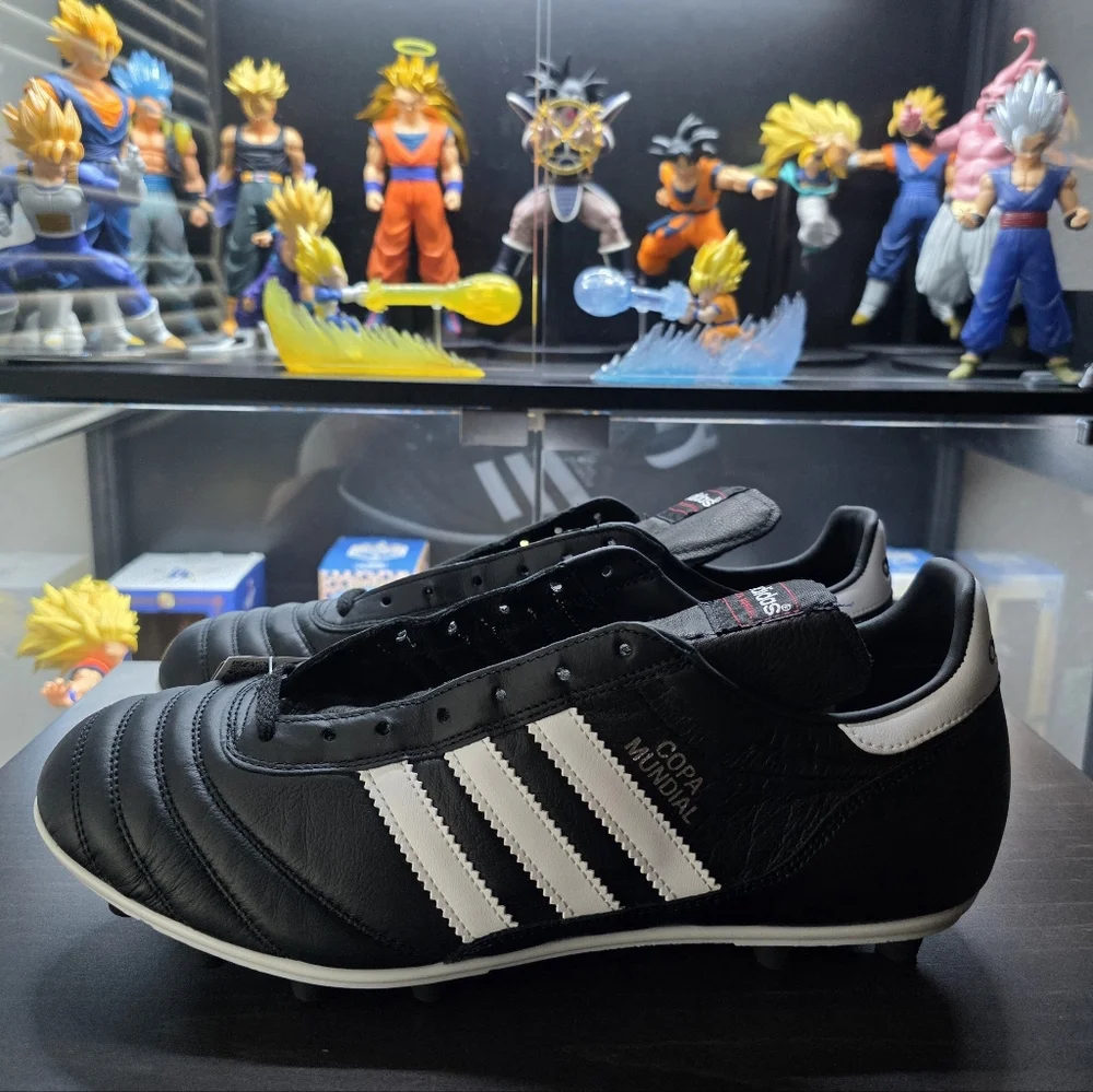 Adidas Copa Mundial Soccer Cleats Black Leather Germany 015110 Men US Size 11.5 - Picture 12 of 12